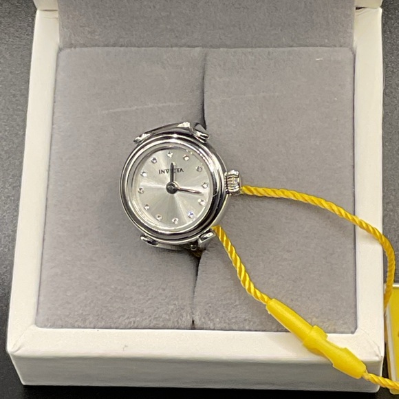 Invicta Accessories - Invicta Angel Women's Ring Watch - 17.5mm, Steel (44480)